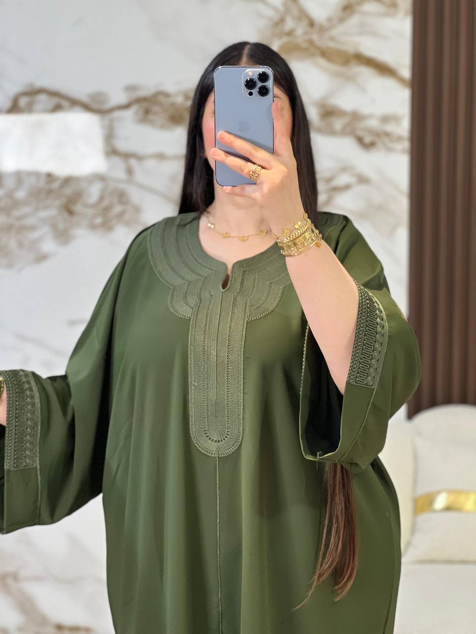 Gandora Élégante — Broderie Marocaine