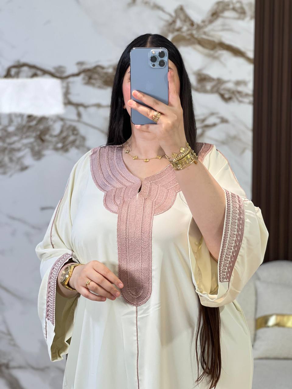 Gandora Élégante — Broderie Marocaine