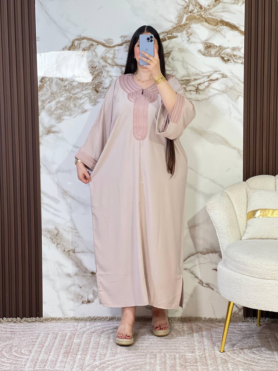Gandora Élégante — Broderie Marocaine