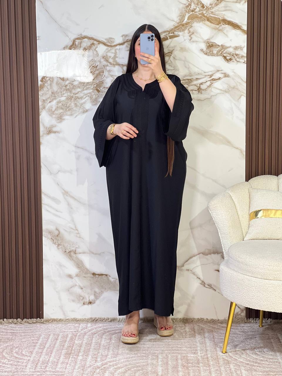 Gandora Élégante — Broderie Marocaine
